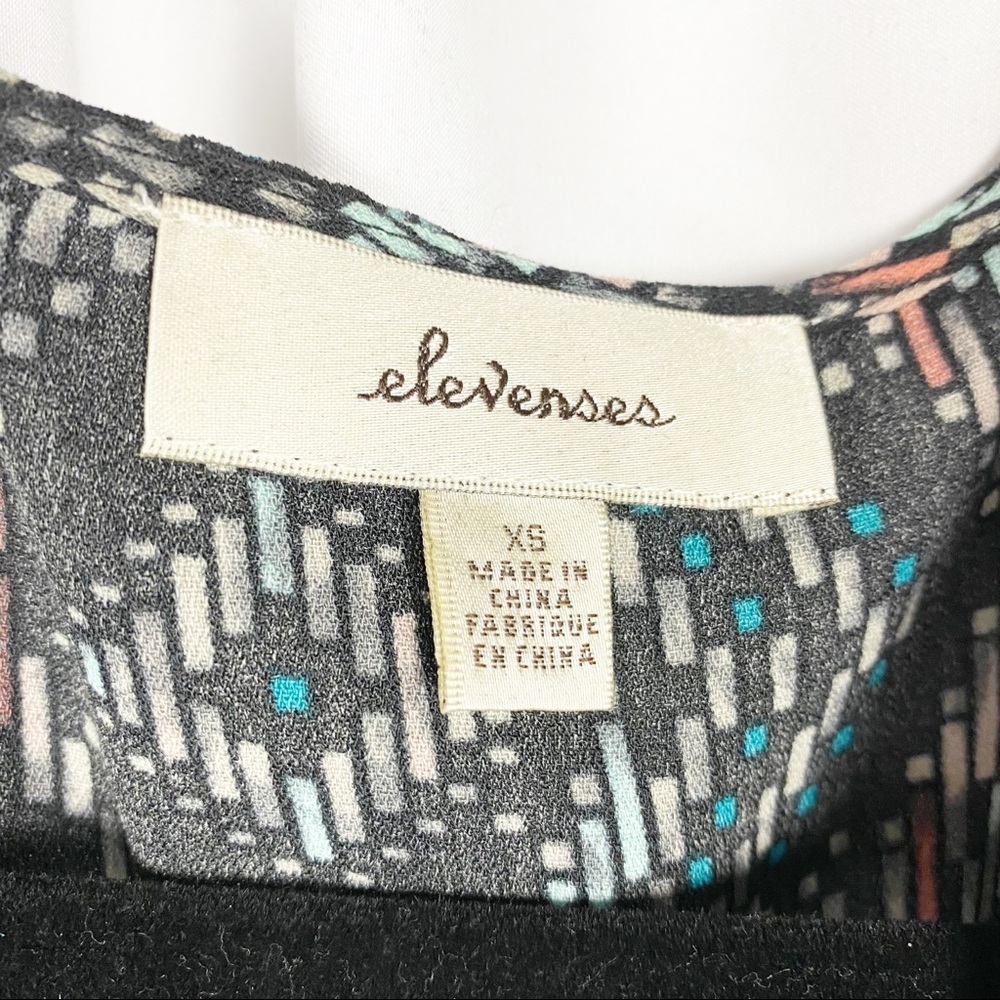 ELEVENSES Anthropologie Print Jumpsuit XS - Picture 4 of 6